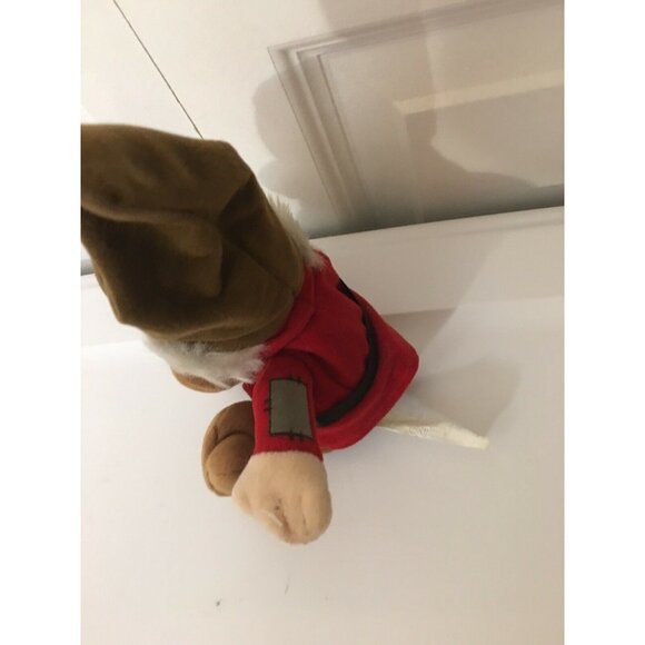 Vtg Disney World Snow White Dwarfs Mini Grumpy Plush Bean Bag Toy - Picture 4 of 6